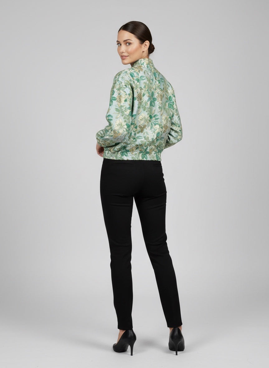 Floral Print Lightweight Jacket