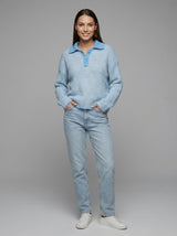 Collared Knit Button Jumper
