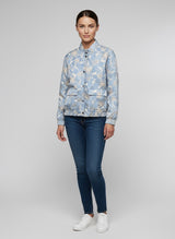 Floral Print Casual Jacket