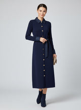 Elegant Midi Shirtdress