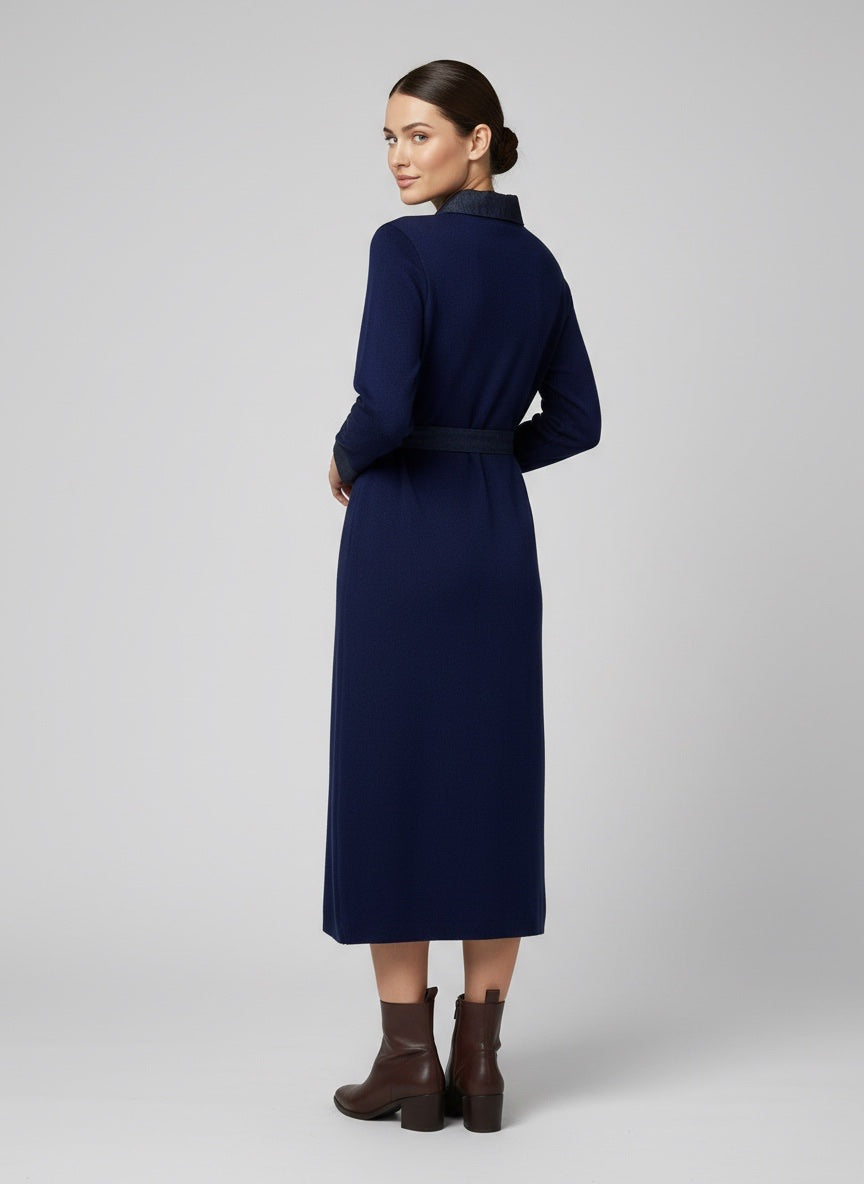 Elegant Midi Shirtdress