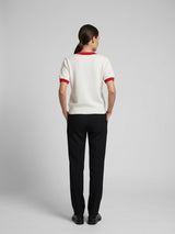 Strawberry Motif Knitted Top - Cream (2)