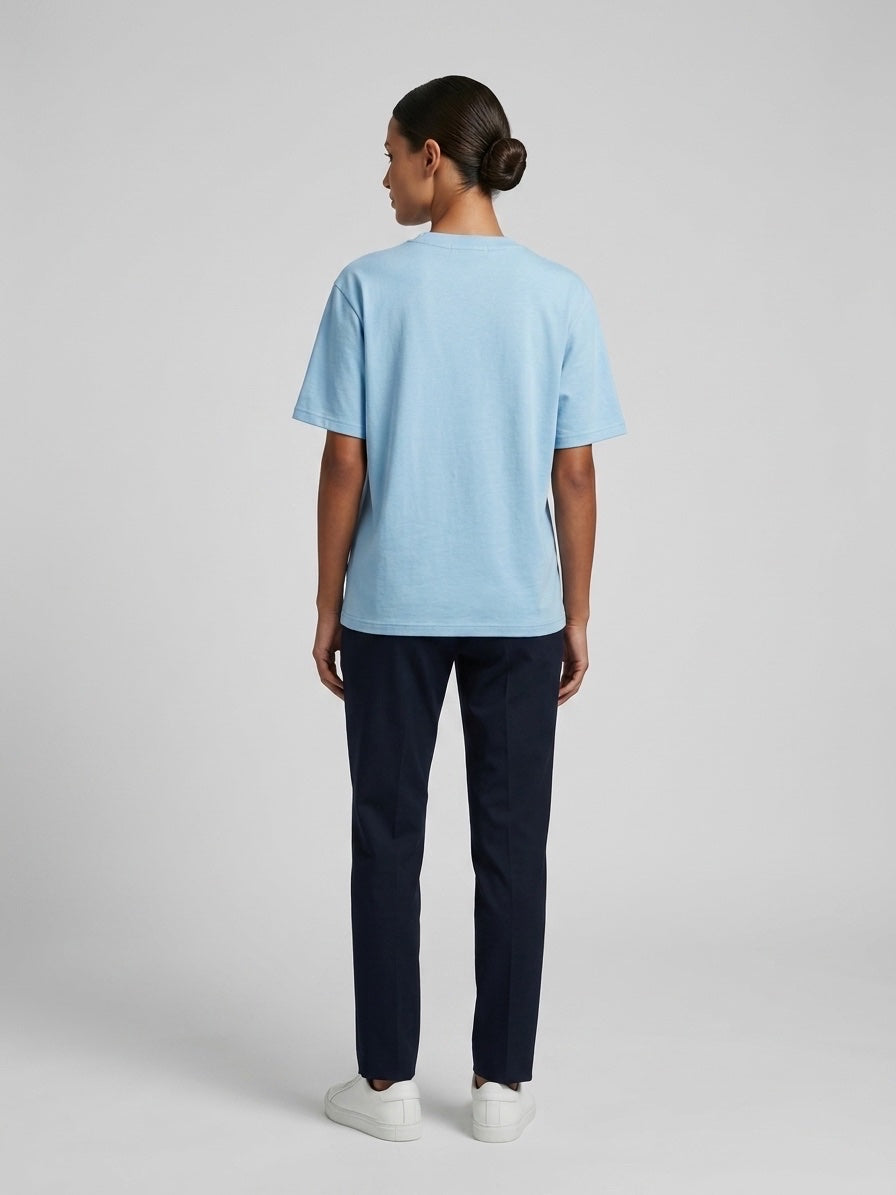 Embellished Star Graphic Tee - Baby Blue (2)