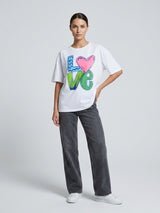 LOVE Graphic T-Shirt - White