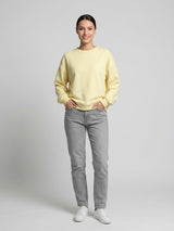 Relaxed Fit Crewneck Sweatshirt - Canary