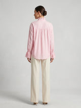 Embellished Ruffled Blouse - Baby Pink (2)