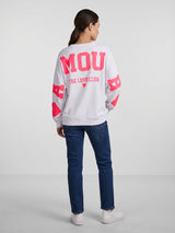 Relaxed Fit Crew Neck Sweatshirt - White (2)