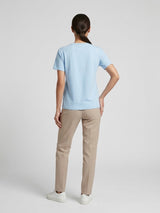 Graphic Print T-Shirt - Light Sky Blue (2)