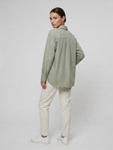 Cotton Button-Down Shirt - Khaki Green (2)