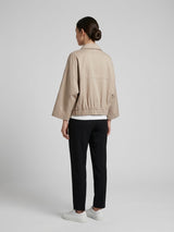 Relaxed Utility Jacket - Beige (2)