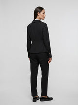 Tailored Slim Fit Trousers - Black (2)